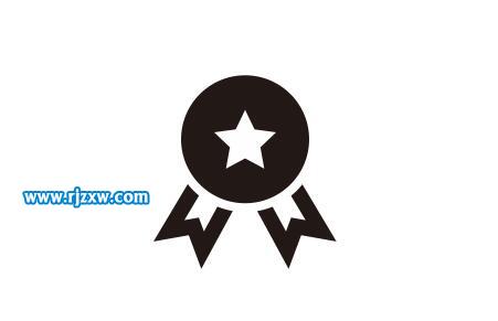 CorelDRAW制作傳統獎章圖標
