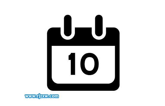 illustrator怎么用矩形工具制作日期圖標(biāo)教程