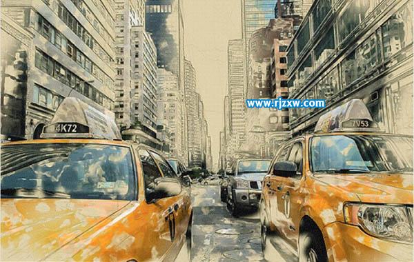 ps把照片變成素描效果