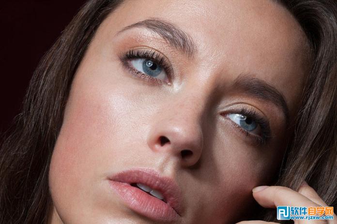 ps人物皮膚處理教程