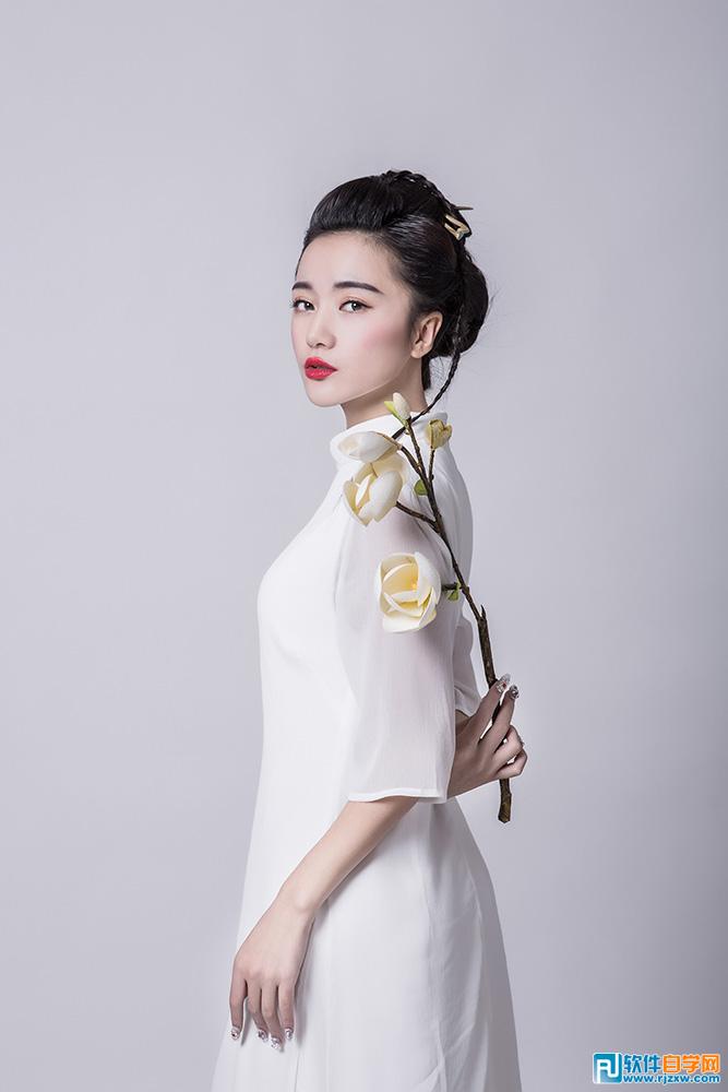 ps工筆畫人物教程