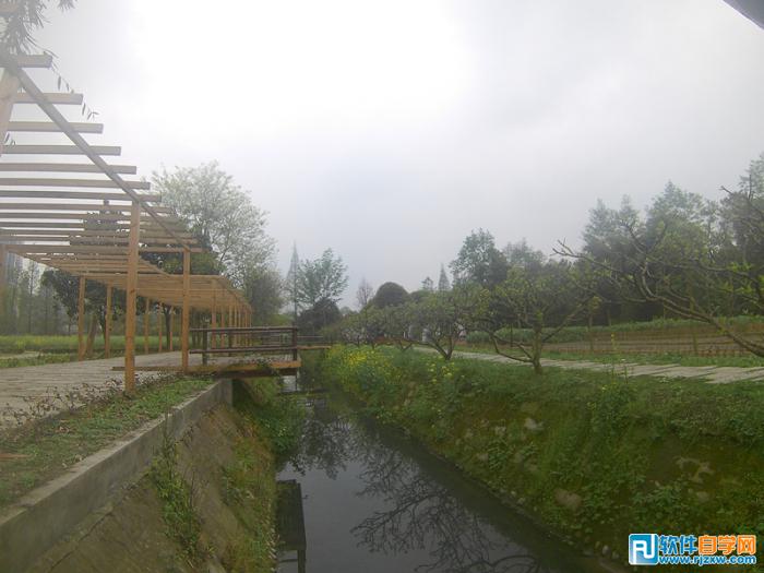 PS把風(fēng)景照片調(diào)成日式油畫效果