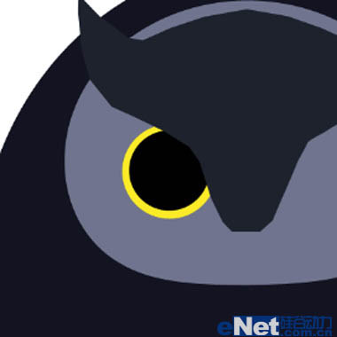 PS鼠繪貓頭鷹卡通