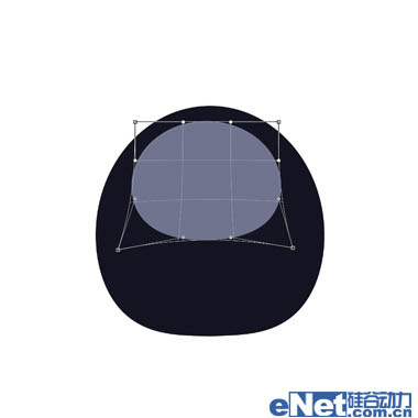 PS鼠繪貓頭鷹卡通