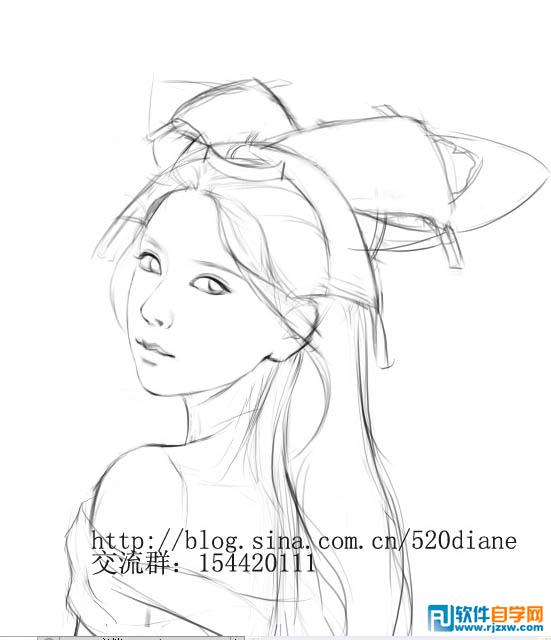 PS手繪神話角色里的人物