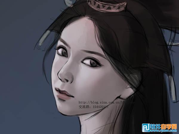 PS手繪神話角色里的人物