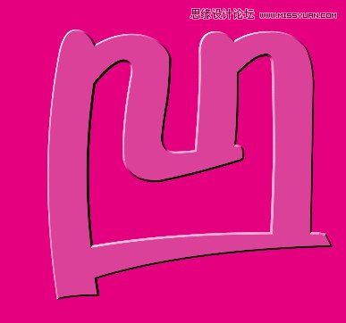 用CorelDrawX4繪制凹凸效果的藝術(shù)字教程