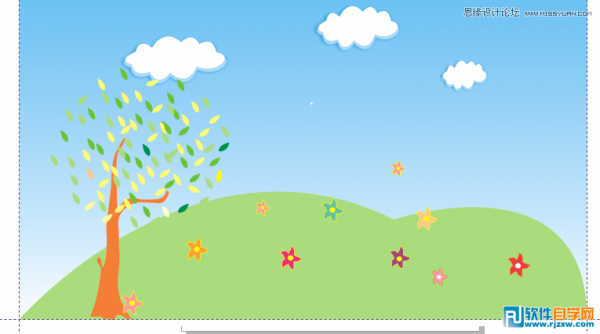 用CorelDraw X4設計卡通桌面壁紙