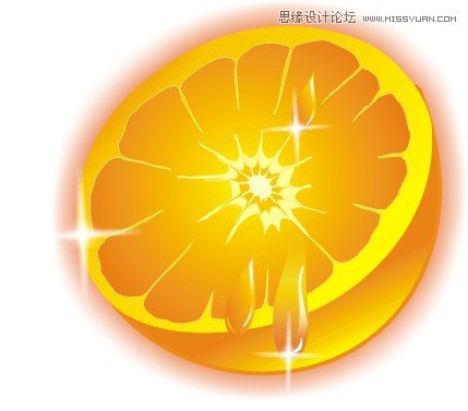 教你用CorelDRAW設(shè)計(jì)質(zhì)感的橙子加冰塊