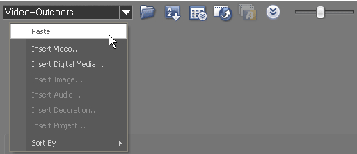 教你怎么用會聲會影管理庫創建者項目