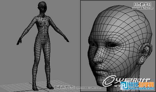 教你用3dsMax制作游戲中漂亮的女妖精