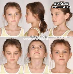 教你用3DMAX制作憂愁的Petra女孩建模教程