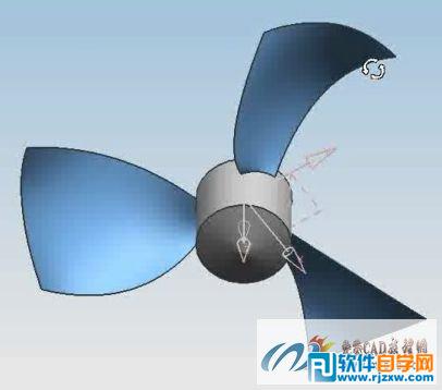 ug5.0風(fēng)扇葉片