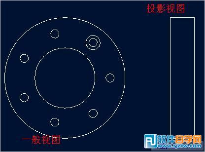 Proe工程圖中創(chuàng)建旋轉(zhuǎn)破面視圖