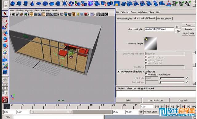 Maya制作室內燈光照明教程