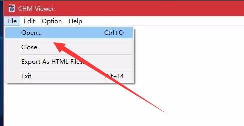 chm文件格式打開教程