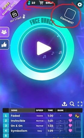 facedance怎么選歌？facedance不能選歌的原因