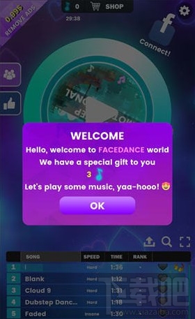facedance怎么選歌？facedance不能選歌的原因