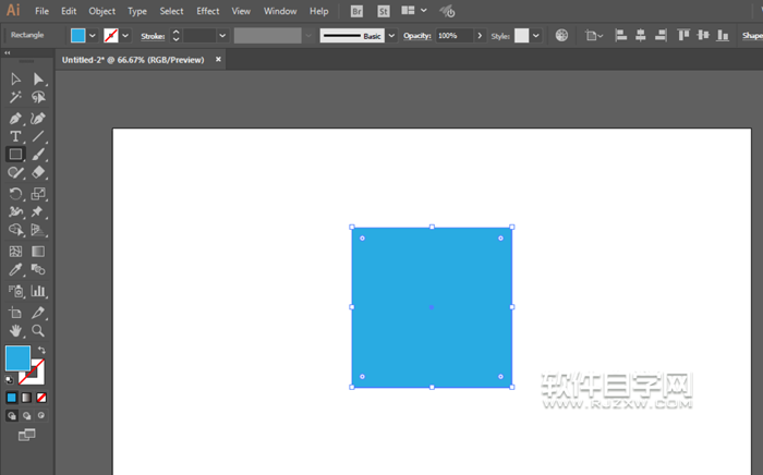 ai繪制樂高積木的方法