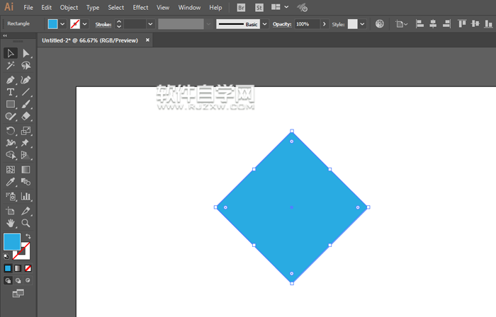 ai繪制樂高積木的方法
