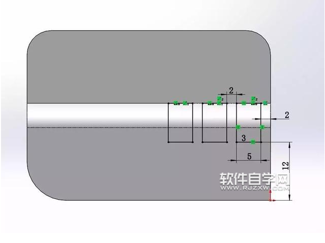 SolidWorks拉伸凸臺(tái)切除和圓角建模練習(xí)