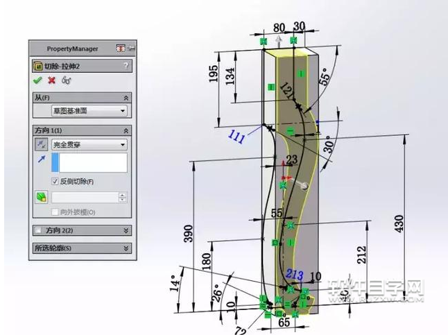 solidworks桌子設計教程