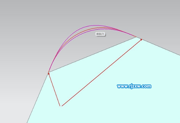建立UG藝術樣條曲線方法