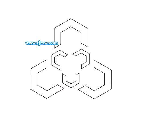 Coreldraw軟件的旋轉縮放制作LOGO標志