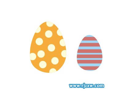 用CDR繪制彩蛋簡筆畫的方法