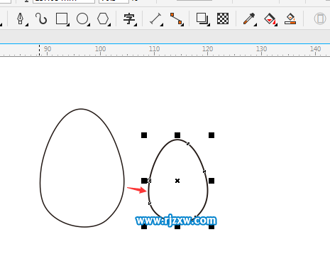 用CDR繪制彩蛋簡筆畫的方法