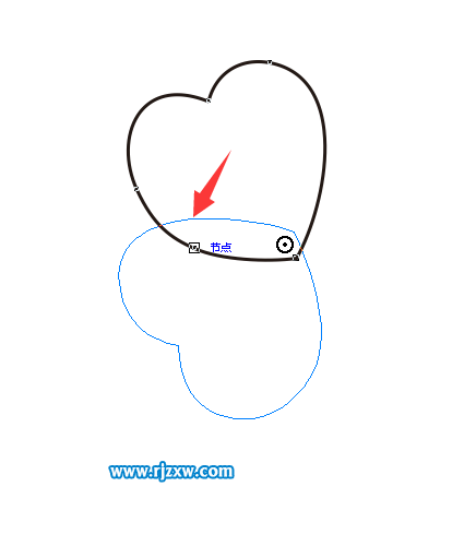 利用CDR旋轉復制做三合葉圖案