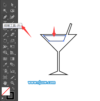 怎么用AI畫出飲料水杯簡筆畫呢？