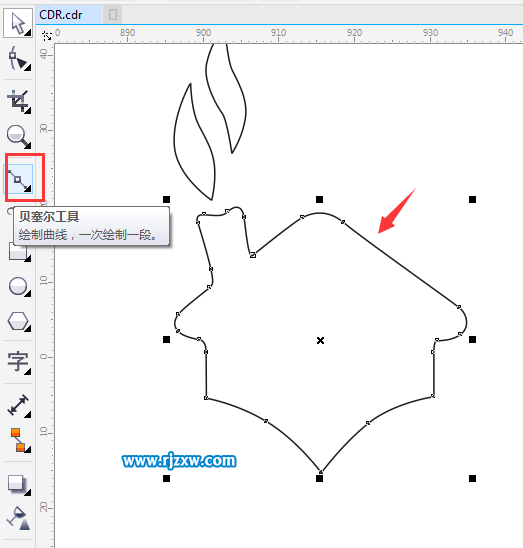 CDR繪制一個(gè)環(huán)保主題的房子圖標(biāo)