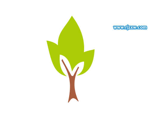 CDRX7設(shè)計(jì)小樹(shù)簡(jiǎn)筆畫(huà)教程