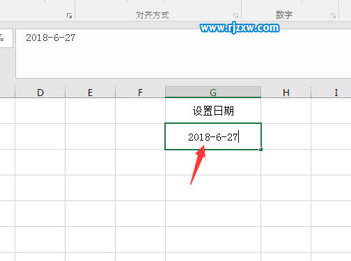 EXCEL2016設置日期格式的方法