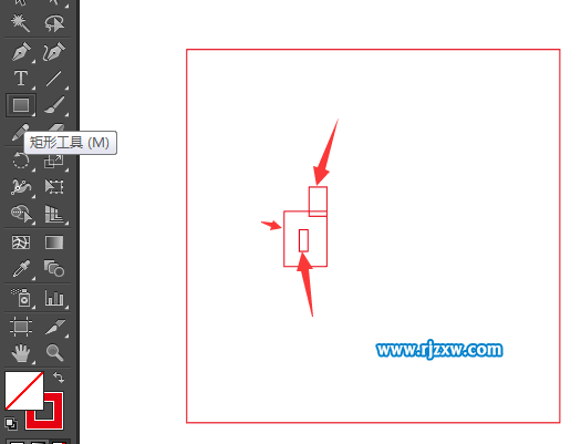 AI矩形工具設(shè)計(jì)DIGG圖標(biāo)