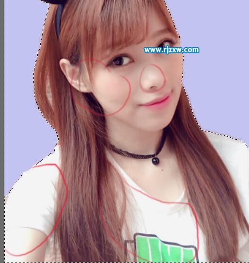 PS結合SAI把美女轉仿手繪效果