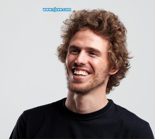 PS制作黑白效果的網(wǎng)紋人像圖片