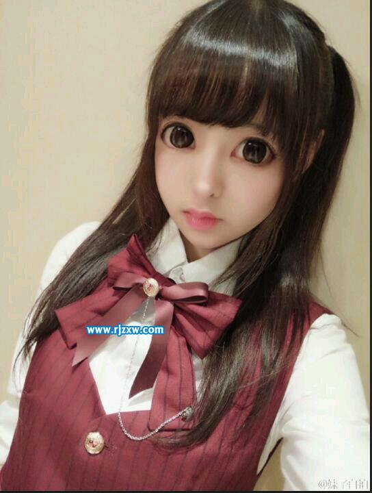 PS把人像照轉為日系大眼娃娃妝