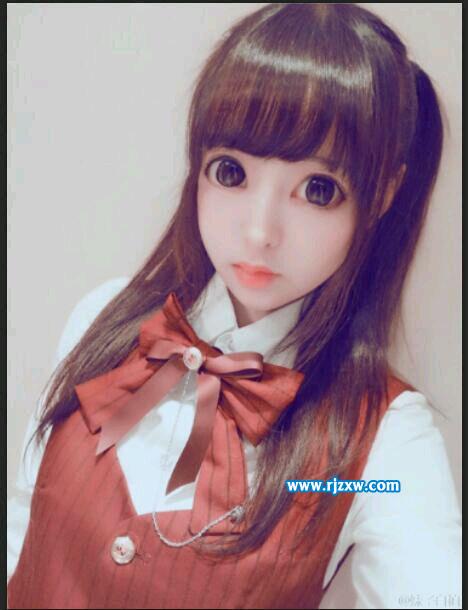 PS把人像照轉為日系大眼娃娃妝