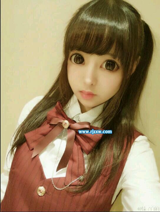 PS把人像照轉為日系大眼娃娃妝