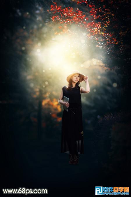 ps怎么做朦朧效果