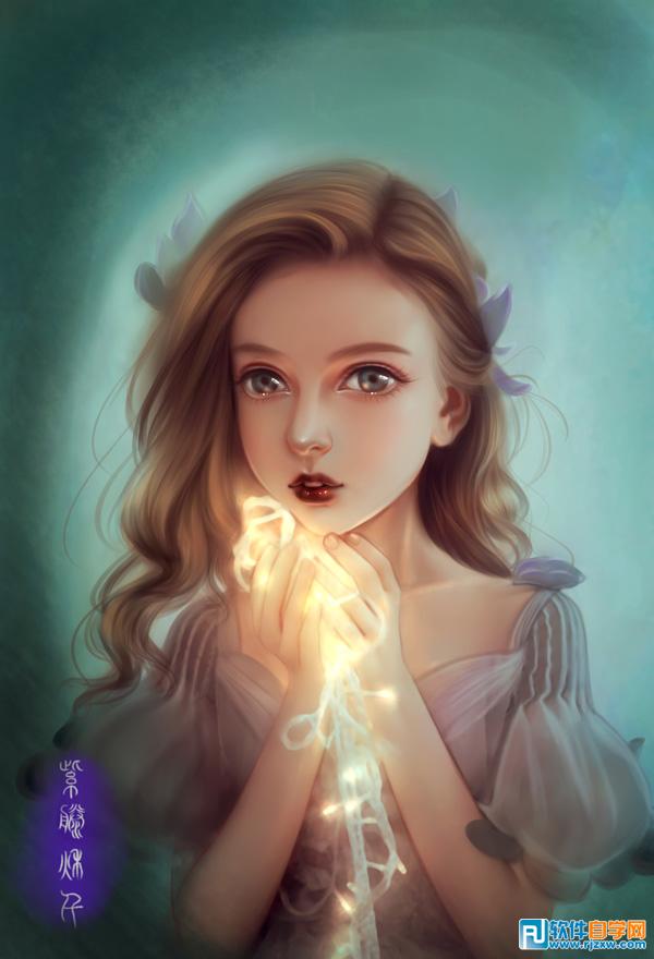 PS結合SAI把人物轉為 可愛的芭比娃娃圖片