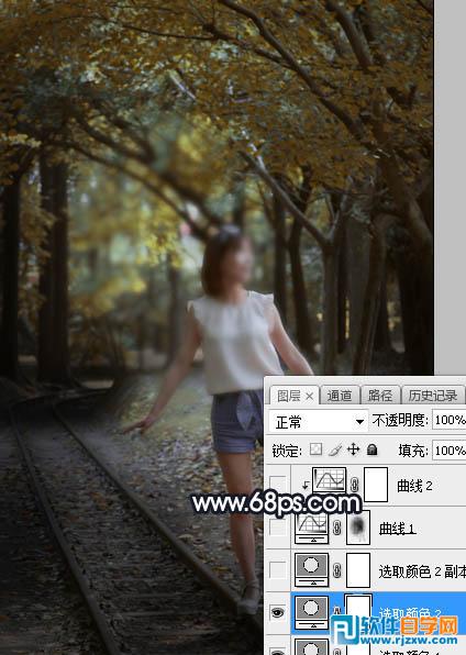 photoshop修改逆光圖片