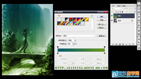 PS手繪 森林魔法師