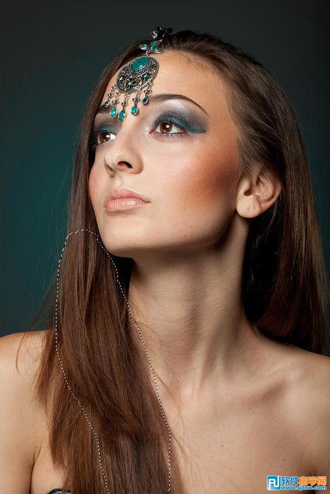 ps圖片怎么處理頭發