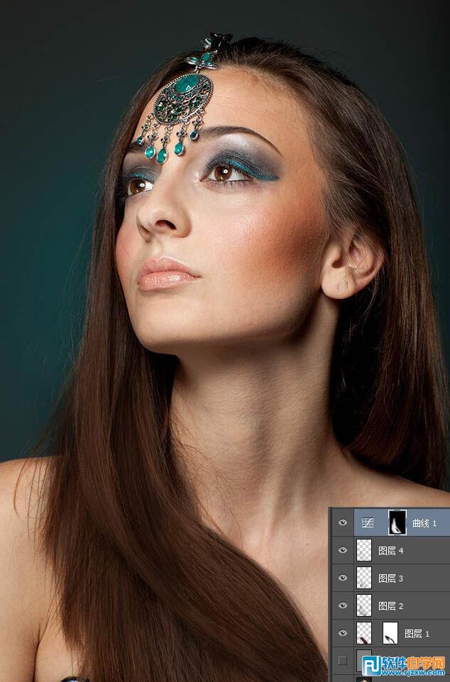 ps圖片怎么處理頭發