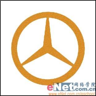 ps制作奔馳標(biāo)志