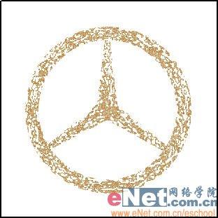 ps制作奔馳標(biāo)志