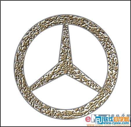 ps制作奔馳標(biāo)志